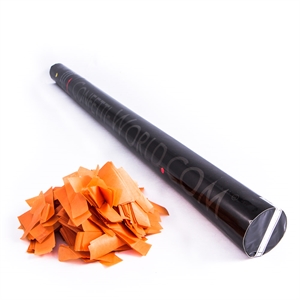 Konfettirør Papir Orange BIO